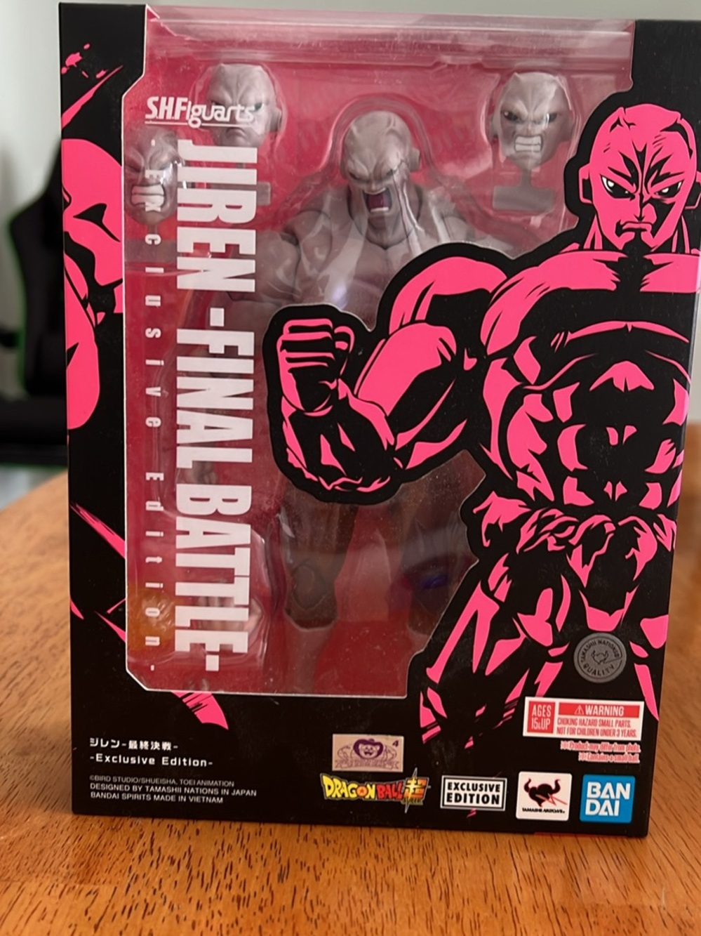 S.H.Figuarts Jiren - Final Battle Exclusive Edition (Gray/Pink)